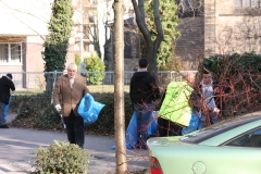 Aktion "Saubere Stadt" im März 2012