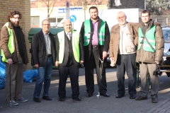 Aktion "Saubere Stadt" im März 2012