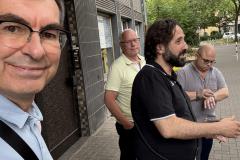 Rundgang durch den Hemshof mit WBL am 24. Juli 2025