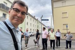 Rundgang durch den Hemshof mit WBL am 24. Juli 2025