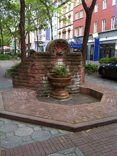 Brunnen in der Prinzregentenstrasse
