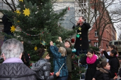 Weihnachtsbaum schmücken 2012